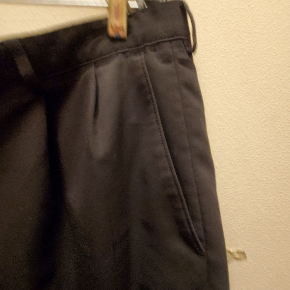 🍉 mens  Haggar size 38  black dress shorts - Picture 5 of 7